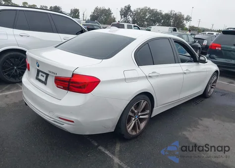 2016 BMW 328I I Sulev из США, поврежденный, VIN WBA8E9G51GNT45221